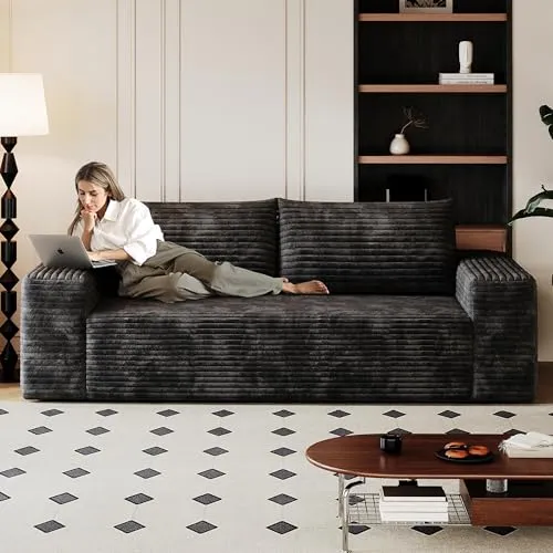 Eafurn 63" Cloud Loveseat in a Box